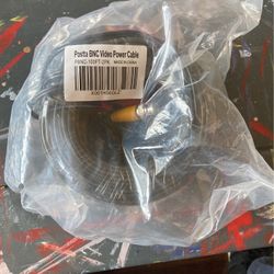 Video Power Cables 100 ft. RCA/adaptors