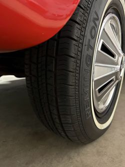 1966 Mustang wheels and tires