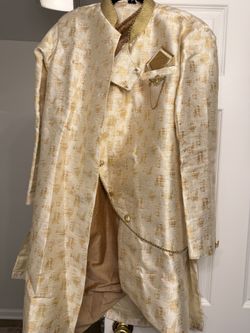 2 Pieces Men's Shervani Suits 