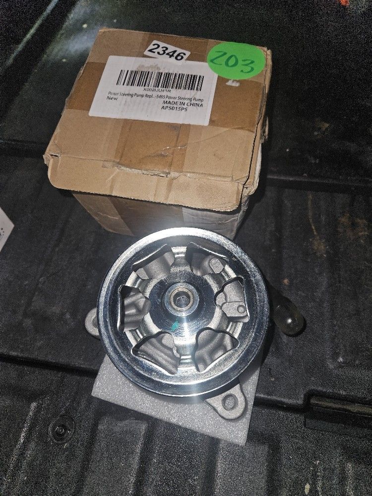 Power Steering Pump New Honda Accord 2008-2012 2.4 Engine