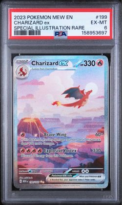 PSA 6 CHARIZARD SIR #199