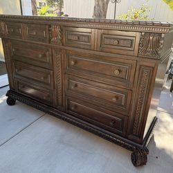 Walnut dresser