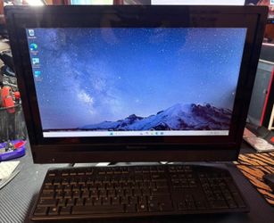 Lenovo AIO Desktop PC - 8 GB Ram - 500 GB Storage - Windows 11 - WiFi - Webcam - Touchscreen