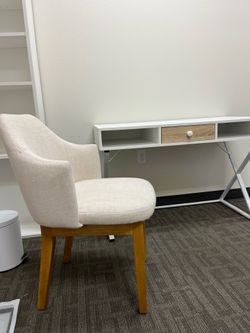 Desk and chair