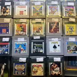 Nintendo Game Boy Games 