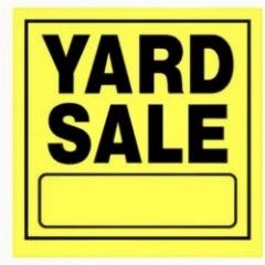 Yard Sale Saturday 5/2 Until 5pm