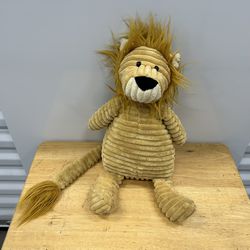 Jellycat Cordy Roy Lion Animal Plush Toy Lovey Sitting Gold