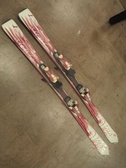 Used Volkl Attiva 154cm Skis w/ Marker Bindings