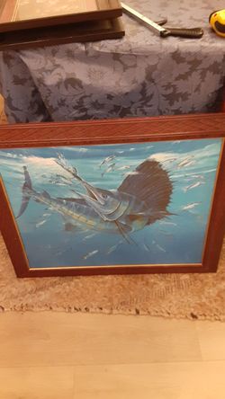 Marlin Picture & frame