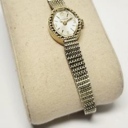 Vintage Bulova Swiss Watch ~ Women's 10K Rolled Gold Plate 17 Jewels Mechanical