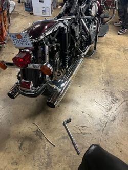 Roadking Seat And Slip on Exhaust