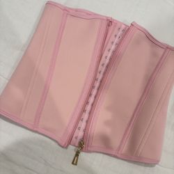 Pink Waist Trainer Fabric Material 