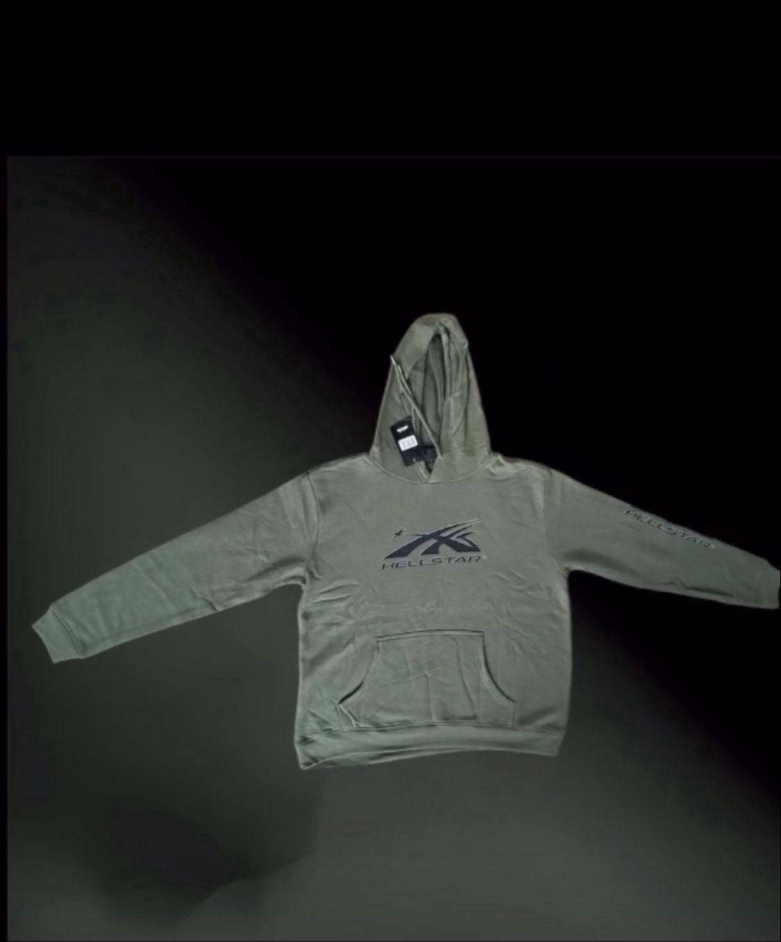 Green Hellstar Hoodie L Size