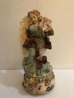 Antique porcelain angel