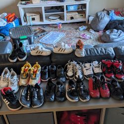 lot of  kids shoes 