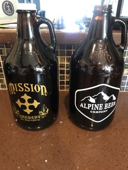 2 growlers
