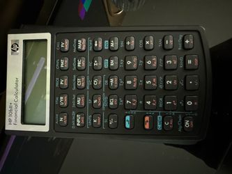 HP 10bII+ calculator