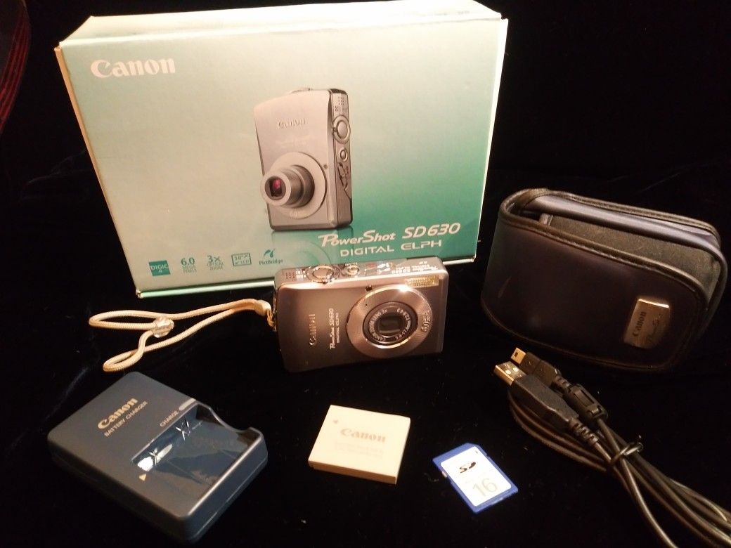 CANON” POWERSHOT DIGITAL ELPH CAMERA﻿ ﻿