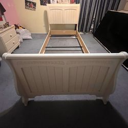 Twin bed frame  -NO MATTRESS
