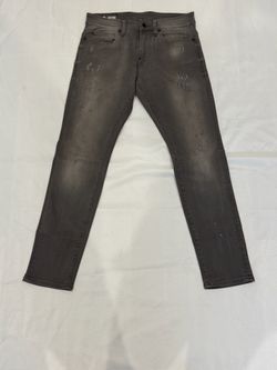 G star Gray Distressed Slim Fit Jeans
