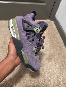 Air Jordan 4 Canyon Purple Suede Sneaker beaters