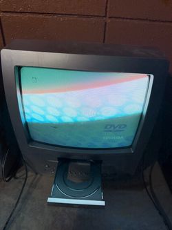 OBO Toshiba 13” CRT TV/DVD Combo – Fully Working – Retro Gaming