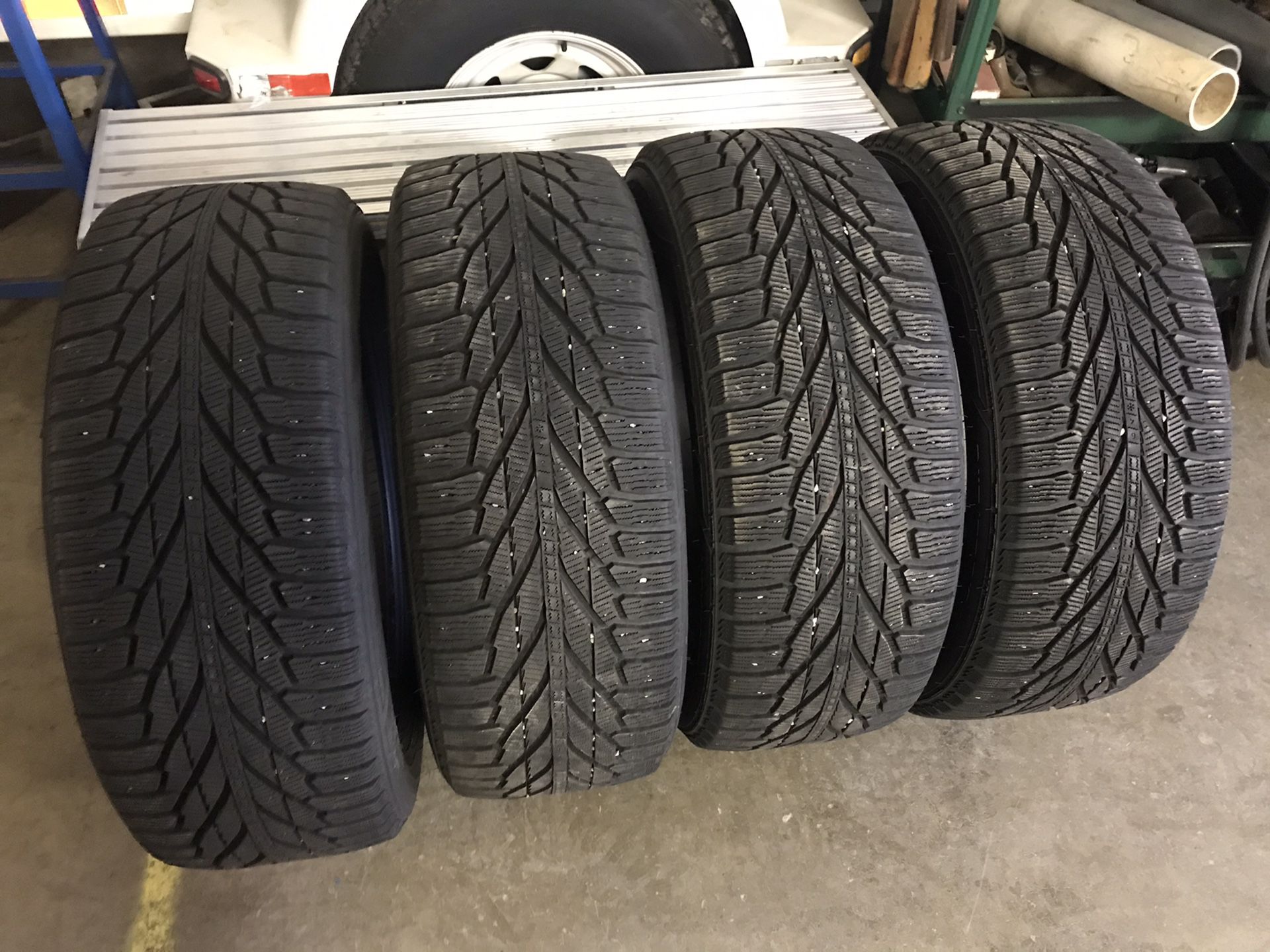 245 55 R 19 four tires with 1800 miles on $450