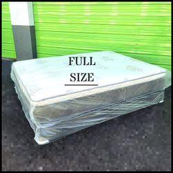 NEW FULL-SIZE PILLOW TOP MATTRESS & BOX SPRING ‐ 2PC