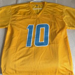 Justin Herbert Autographed Practice Replica Jersey – Beckett Authenticated – XL