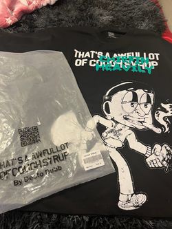 Desto Dubb Cough Syrup Graphic Tee Size M