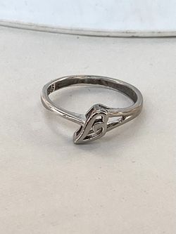 Silver Heart Ring