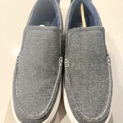 Kenneth Cole Reaction Men’s Ankir Slip-On Sneakers | Gray Textile | Size 10.5