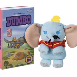 Disney Parks 2022 DUMBO plush in VHS box Limited Release - NEW