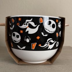 Disney Nightmare Before Christmas Ceramic Bowl