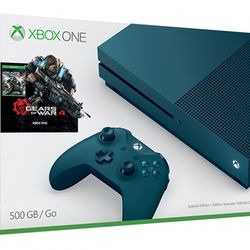 Xbox One S 500GB - Gears of War 4 Special Edition Bundle