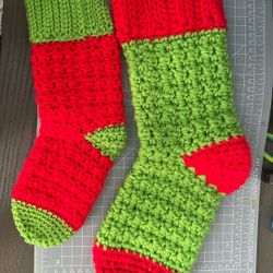 Christmas Stocking Red&Green