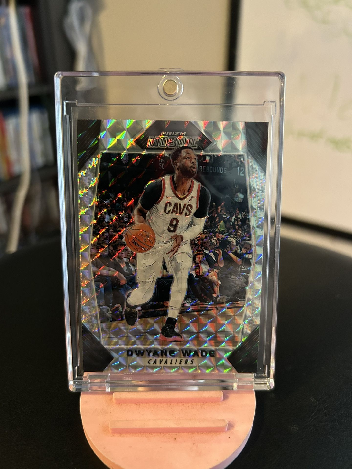 2017-18 Dwyane Wade Mosaic Prizm Basketball Card🔥