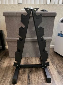 5-Tier A-Frame Dumbbell Rack (NEW)