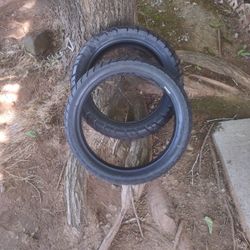 Front And Back Tires For M/C