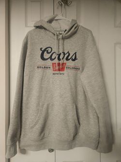 Coors Mens Hoodie Large