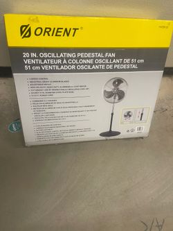 20 inch Orient oscillating fan