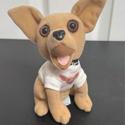 Taco Bell Plush Chihuahua Dog Talking “How Cool Is This” WORKS Applause just $5
