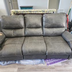 Reclining Leather Couches