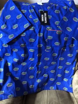 Florida gators scrubs