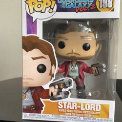 Funko Pop Marvel Guardians of the Galaxy Vol. 2 Star-Lord #198