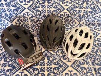 MOVING SALE – 3 Bicycle Helmets