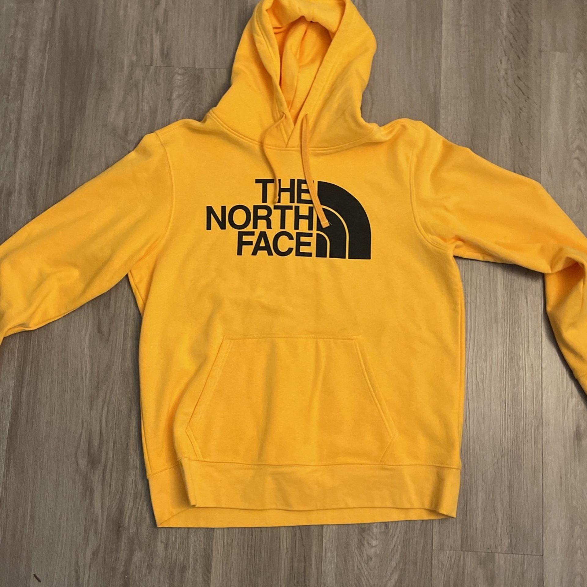 Yellow North Face Hoodie