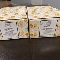 2 Precious Moments Scents Of The Season Perfume Bottles 
