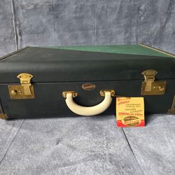 Vintage Suitcase With Original Hangtag