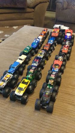 Toy monster trucks